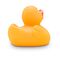 gelbe Badeente Carla XS mit orangenem Schnabel, Größe 4 cm, inkl. Quietschventil