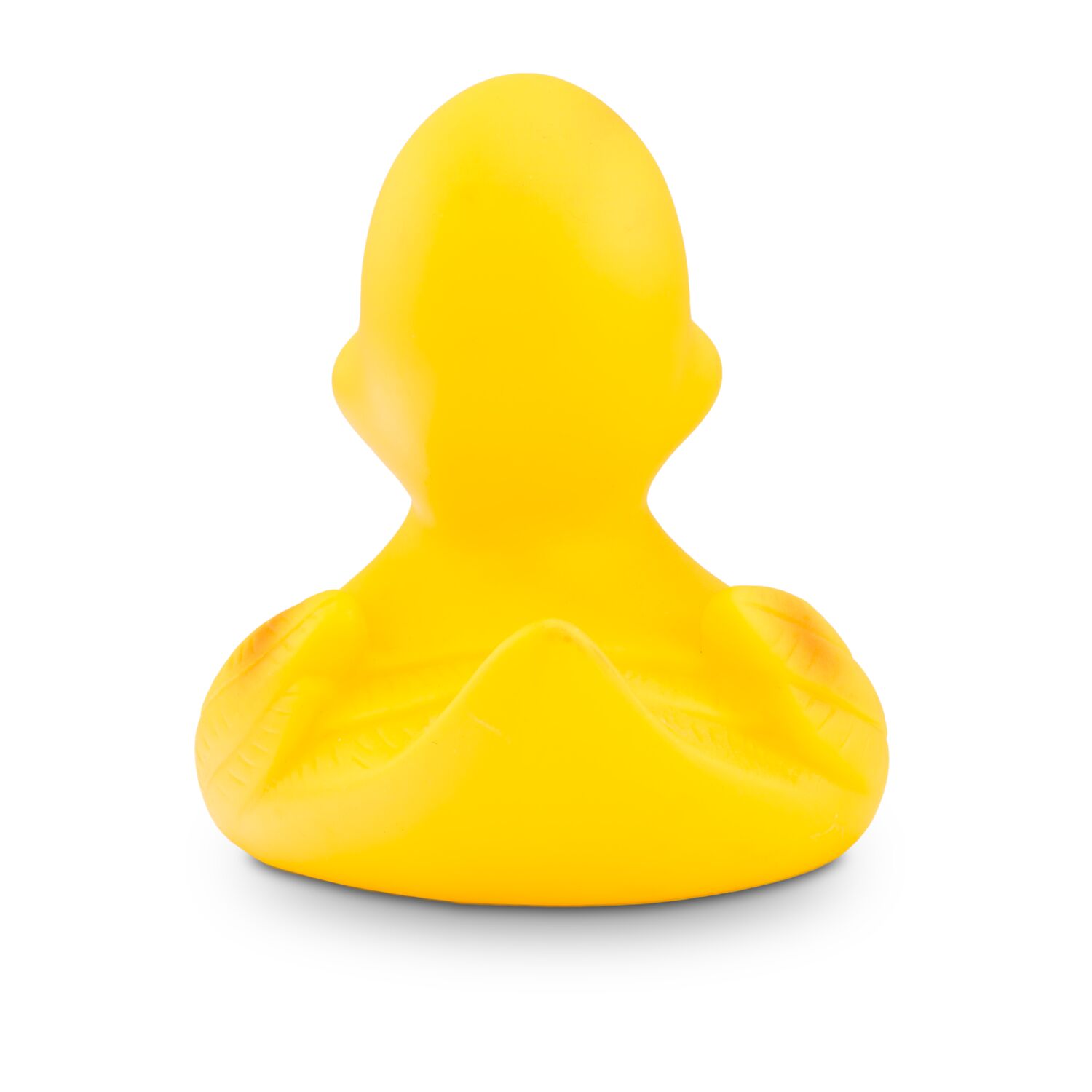 gelbe Badeente Heidi mit Wimpern und blauen Augen,Größe: ca. 10 cm. Inklusive Quietschventil