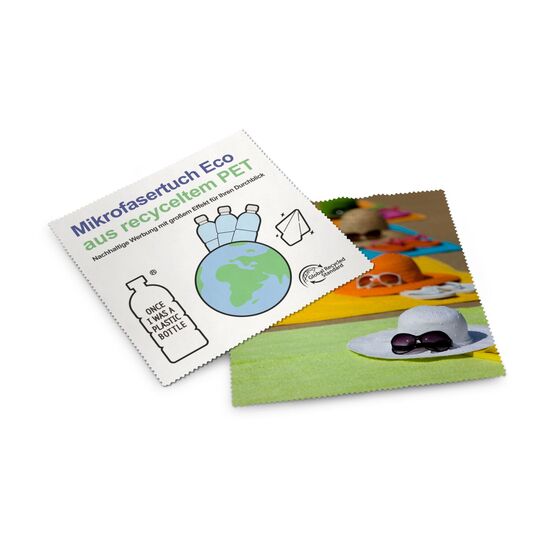 Ideal zur Reinigung glatter Oberflächen wie Bildschirme, Handydisplays oder Brillengläser. Geliefert in Schutzetui.