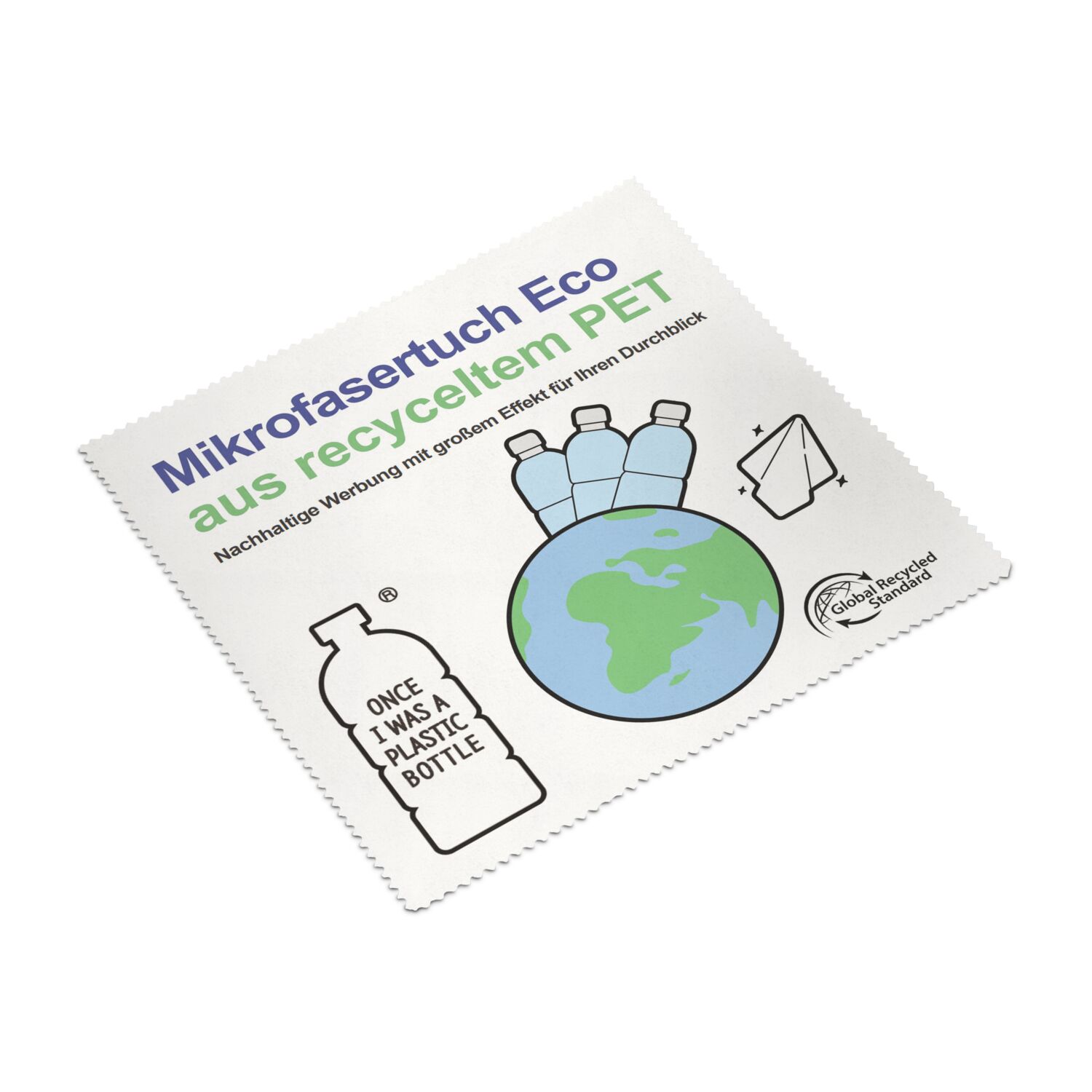 Ideal zur Reinigung glatter Oberflächen wie Bildschirme, Handydisplays oder Brillengläser. Geliefert im Polybeutel.