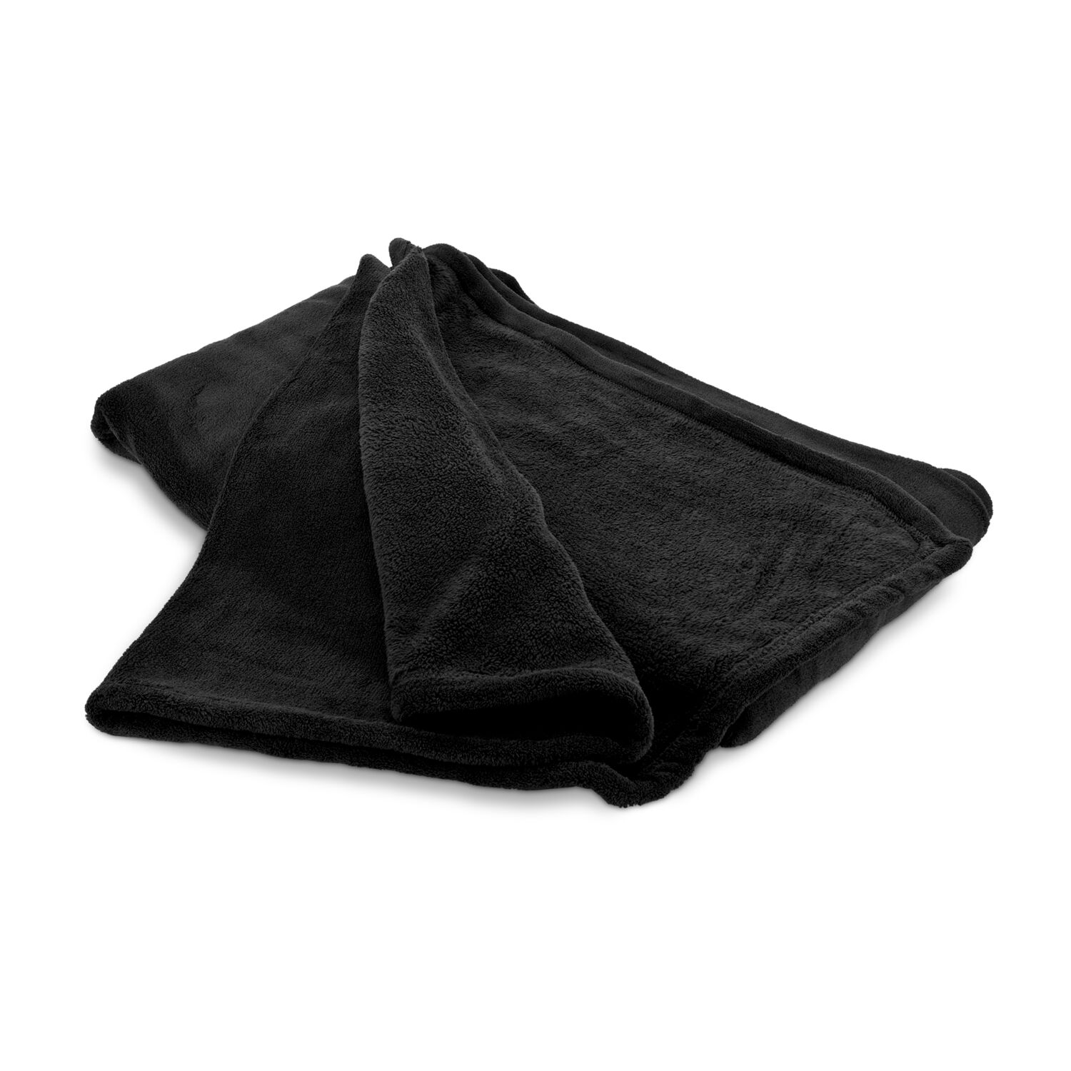 Mikroflauschdecke, Maße: 150 x 200 cm, 100% Polyester-Mikrofaser, 250 g/m², einzeln mit Satinband und Polybeutel verpackt, OEKO-TEX®