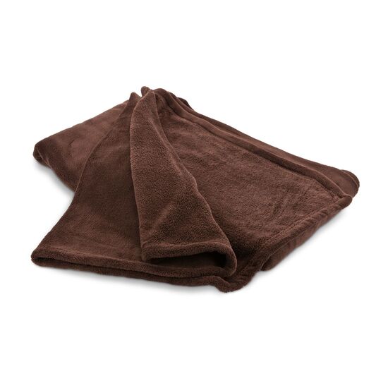 Mikroflauschdecke, Maße: 150 x 200 cm, 100% Polyester-Mikrofaser, 250 g/m², einzeln mit Satinband und Polybeutel verpackt, OEKO-TEX®