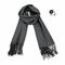 Schal Modena anthrazit - 60 x 180 cm, 230 g/m²