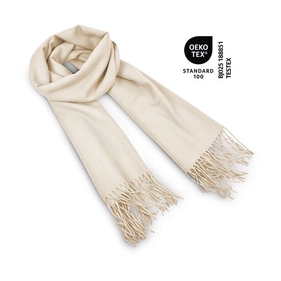 Schal „Modena”, 60 x 180 cm, 230 g/m², 100% Polyester, verpackt im Geschenkkarton , verfügbar in verschiedenen Farben, OEKO-TEX®