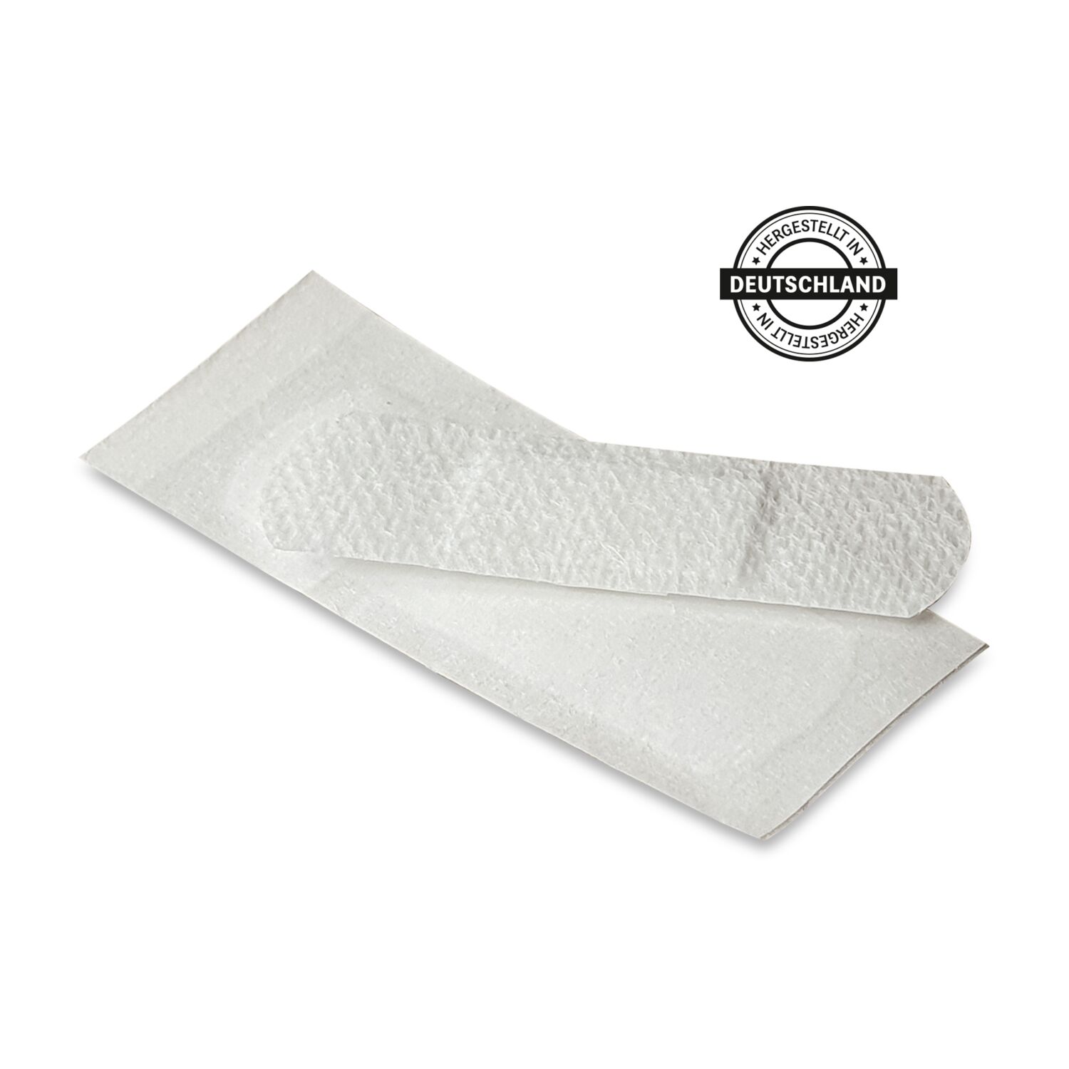 Pflastermäppchen PVC (104 x 60 mm) mit 10 Markenpflastern SENSITIV (20 x 60 mm), Made in Germany, + Einleger