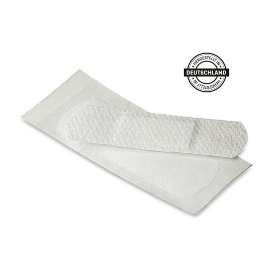 Pflastermäppchen PVC (104 x 60 mm) mit 10 Markenpflastern SENSITIV (20 x 60 mm), Made in Germany, + Einleger