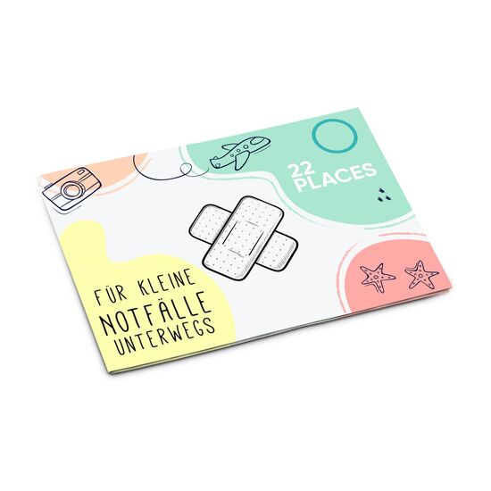 Individuelles Pflastermäppchen im Digitaldruck mit 2 Sensitiv-Pflastern hergestellt in Deutschland