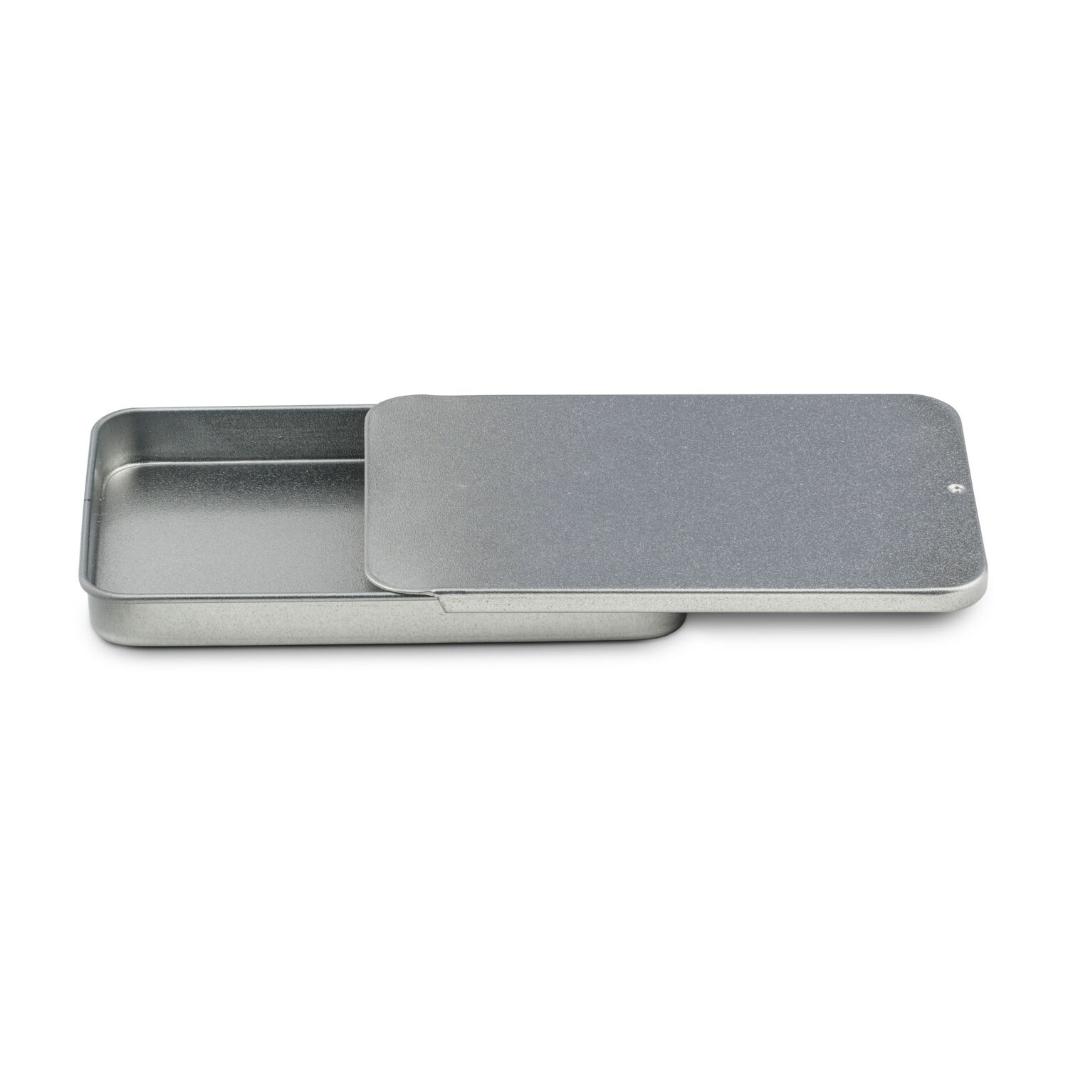 Individualisierbare Schiebebox aus Metall mit 10 Pflastern, hergestellt in Europa