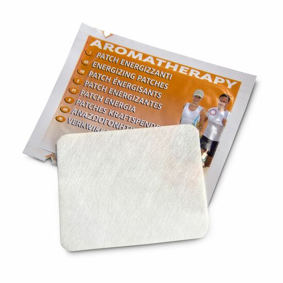 Mailing & Give-Away Mäppchen mit 3 kraftspendenden Aroma Patches, hergestellt in Europa
