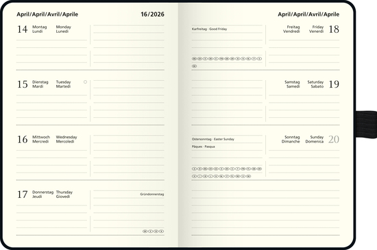 Taschenkalender "Kompagnon" Modell 732 66