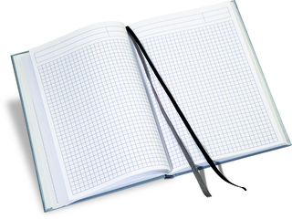 Notizbuch Office A5 +  Recycling mit Einband
