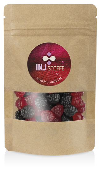 Him- und Brombeeren in ZIP Tasche SÜSS