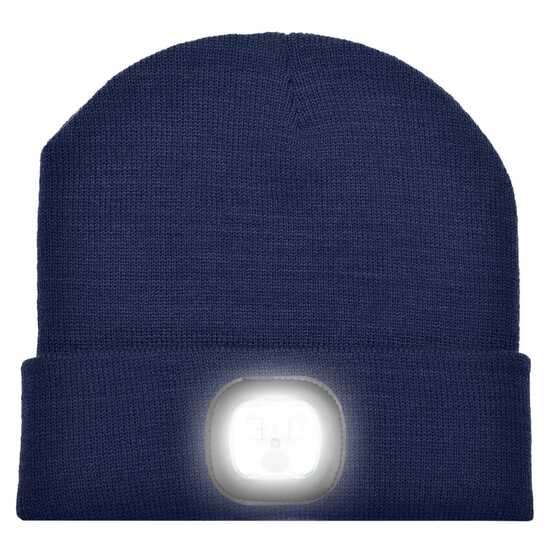 Strickmütze mit LED