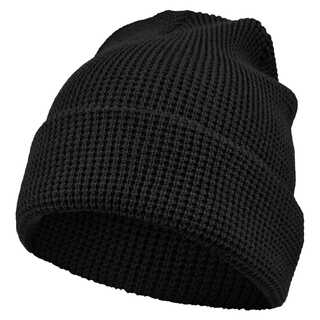 Strickmütze in Waffeloptik