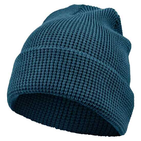 Strickmütze in Waffeloptik