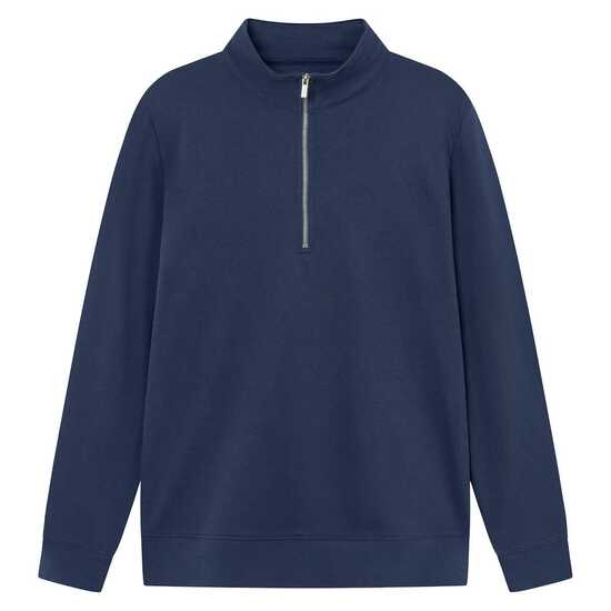 Brickstone Unisex Pullover mit halbem Reißverschluss, 280 gr/m²