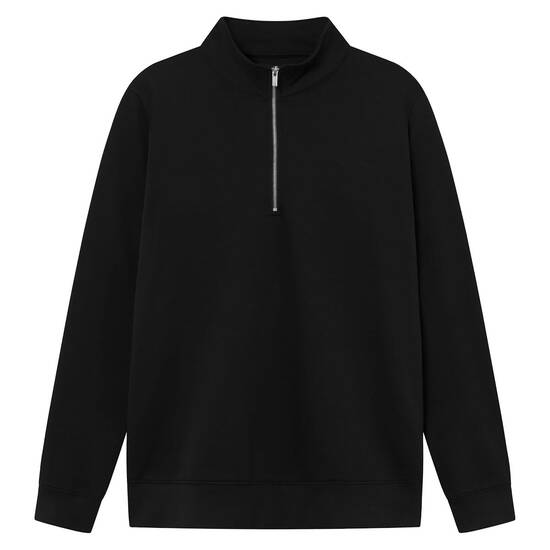 Brickstone Unisex Pullover mit halbem Reißverschluss, 280 gr/m²