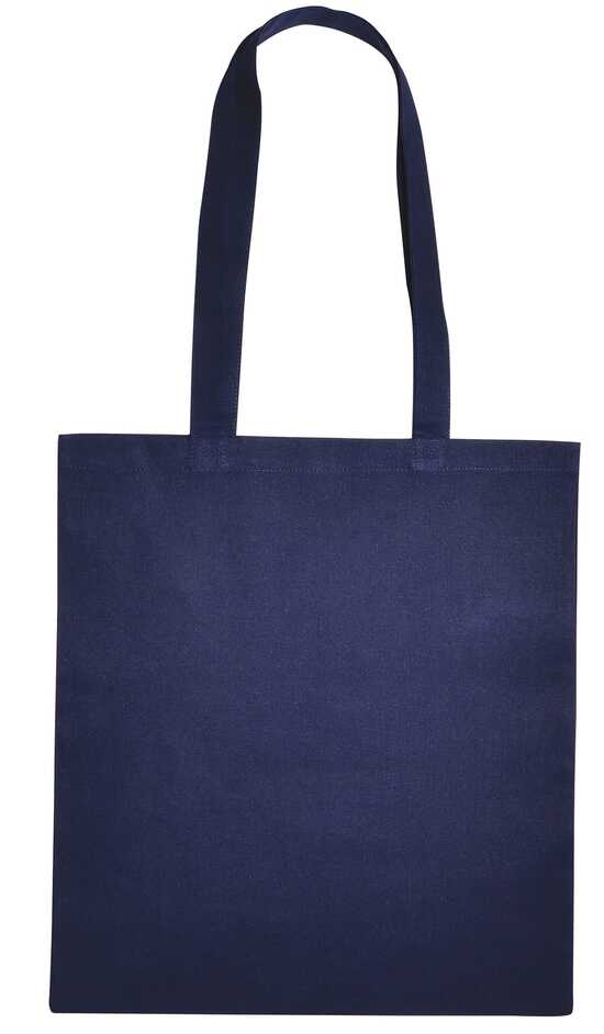 Baumwolltasche mit langen Henkeln, 140 gr/m²