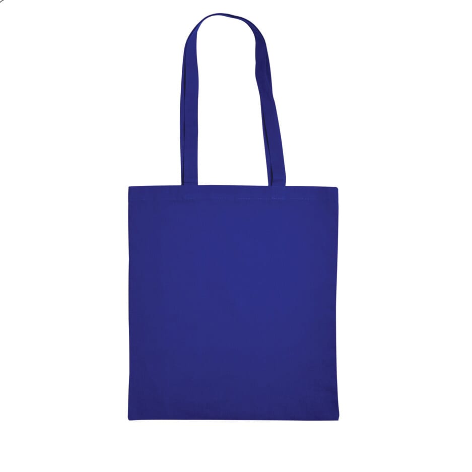 Baumwolltasche mit langen Henkeln, 140 gr/m²