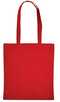 Baumwolltasche mit langen Henkeln, 140 gr/m²