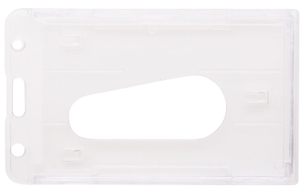 Kartenhülle aus Hart PVC 10x6 cm