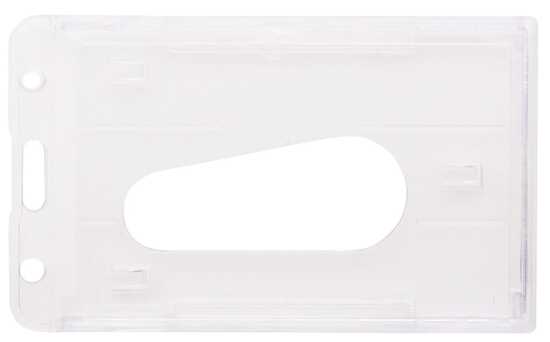 Kartenhülle aus Hart PVC 10x6 cm