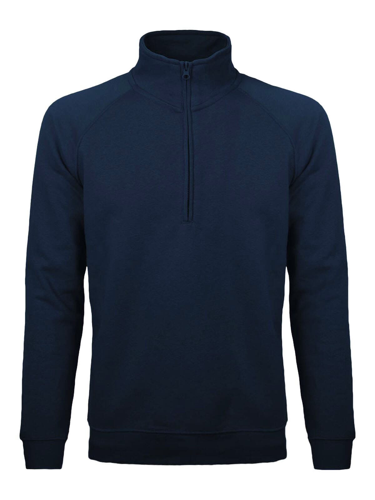 BS Sirio Pullover mit halbem Reißverschluss, 280 gr/m²