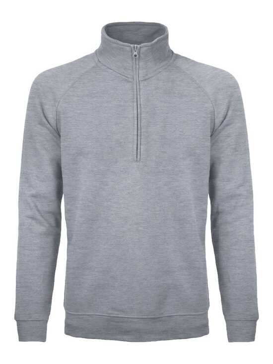 BS Sirio Pullover mit halbem Reißverschluss, 280 gr/m²