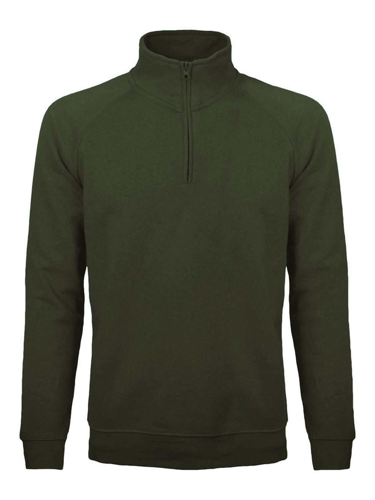BS Sirio Pullover mit halbem Reißverschluss, 280 gr/m²