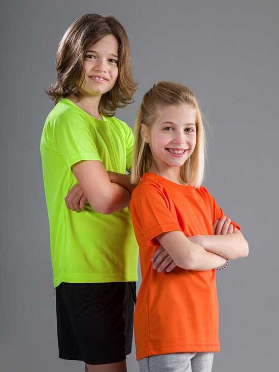 SP Run Kinder Sportshirt, 140 gr/m²