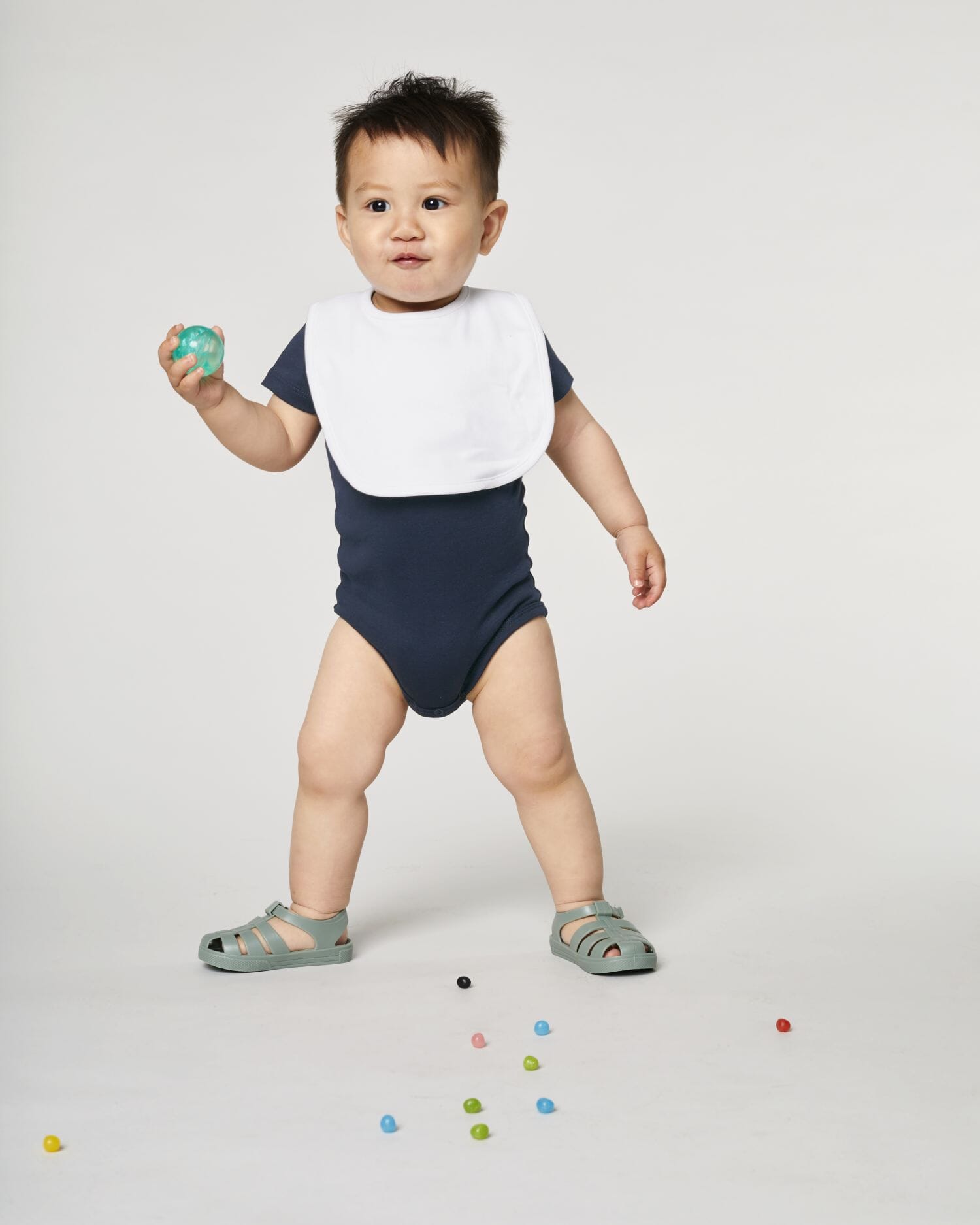 S/S Baby Bib, 210 gr/m²