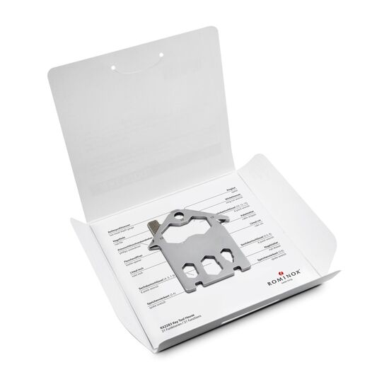 Key Tool in einem „Happy Father's Day“-Mäppchen inkl. Funktionsbeschreibung. „An die Werkzeuge, fertig, los“!