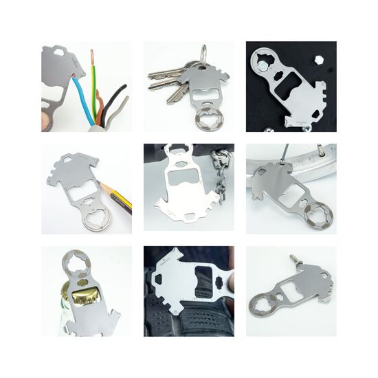 Key Tool im „Große Helden (Einzelhandel)”-Mäppchen inkl. Funktionsbeschreibung. „An die Werkzeuge, fertig, los“!