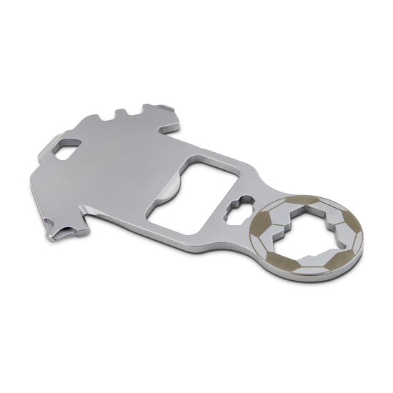 Key Tool in einem „Viel Glück”-Mäppchen inkl. Funktionsbeschreibung. „An die Werkzeuge, fertig, los“!