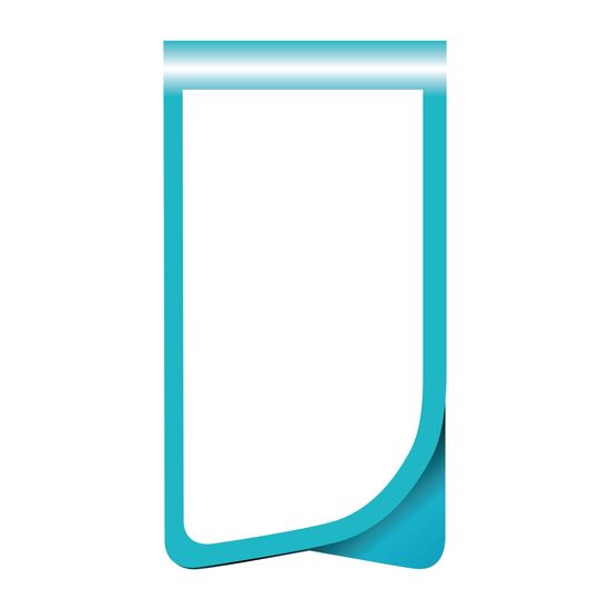 Mehrweg-Büroklammer Prime Clip Color (Wunschfarbe nach Pantone), farbenfrohes Hilfsmittel im Büro, bis zu 12 Seiten Klemmkraft