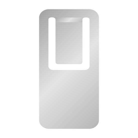 Mehrweg-Büroklammer Easy Clip, für eine einfache Organisation Ihrer dünnen Dokumente, bis zu 4 Seiten Klemmkraft