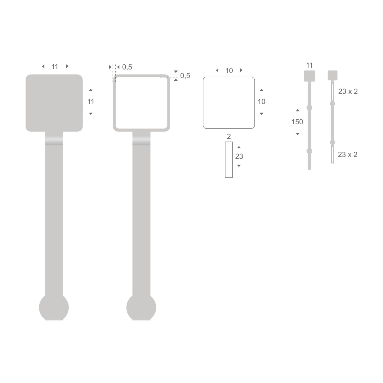 Mehrweg-Büroklammer Document Pin, ideales Zusammenhalten von gelochten Dokumenten, bis zu 20 Seiten Klemmkraft