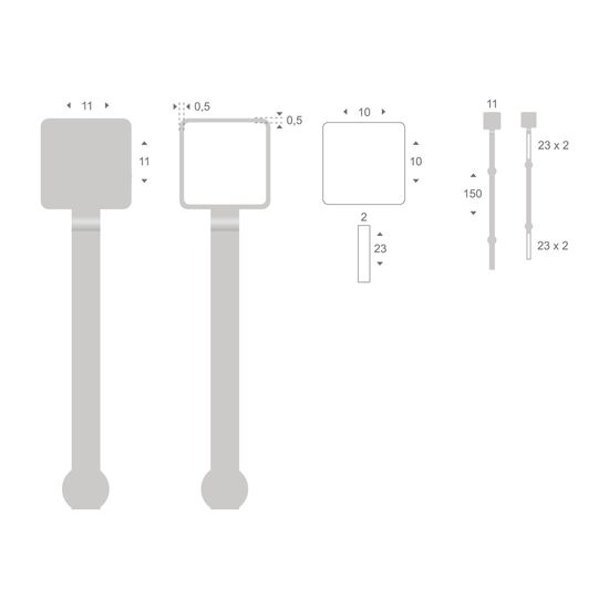 Mehrweg-Büroklammer Document Pin, ideales Zusammenhalten von gelochten Dokumenten, bis zu 20 Seiten Klemmkraft