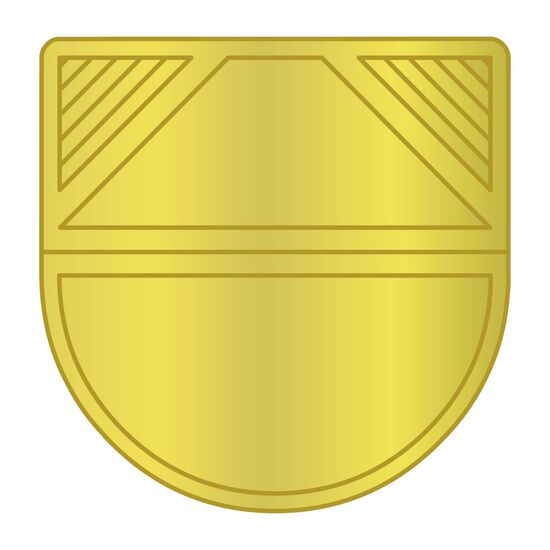 Eckenklammer Corner Snap in Gold (optional in Pantone-Farbe), Büroklammer für zuverlässige Heftung von bis zu 10 Seiten