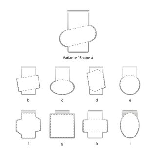 Mehrweg-Büroklammer Shape Clip, 9 Varianten, ideal für das Zusammenhalten von Dokumenten, bis zu 18 Seiten Klemmkraft