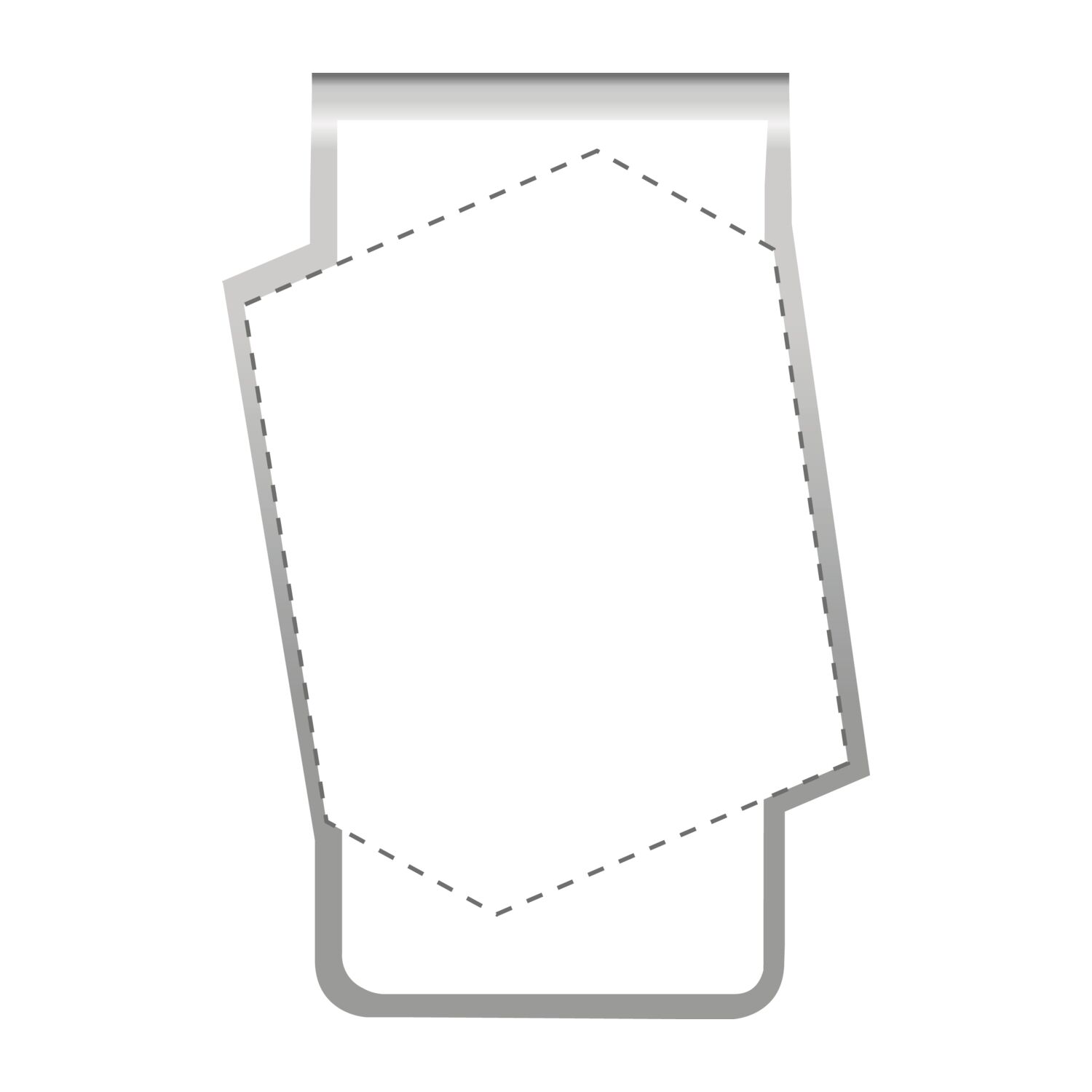 Mehrweg-Büroklammer Shape Clip, 9 Varianten, ideal für das Zusammenhalten von Dokumenten, bis zu 18 Seiten Klemmkraft