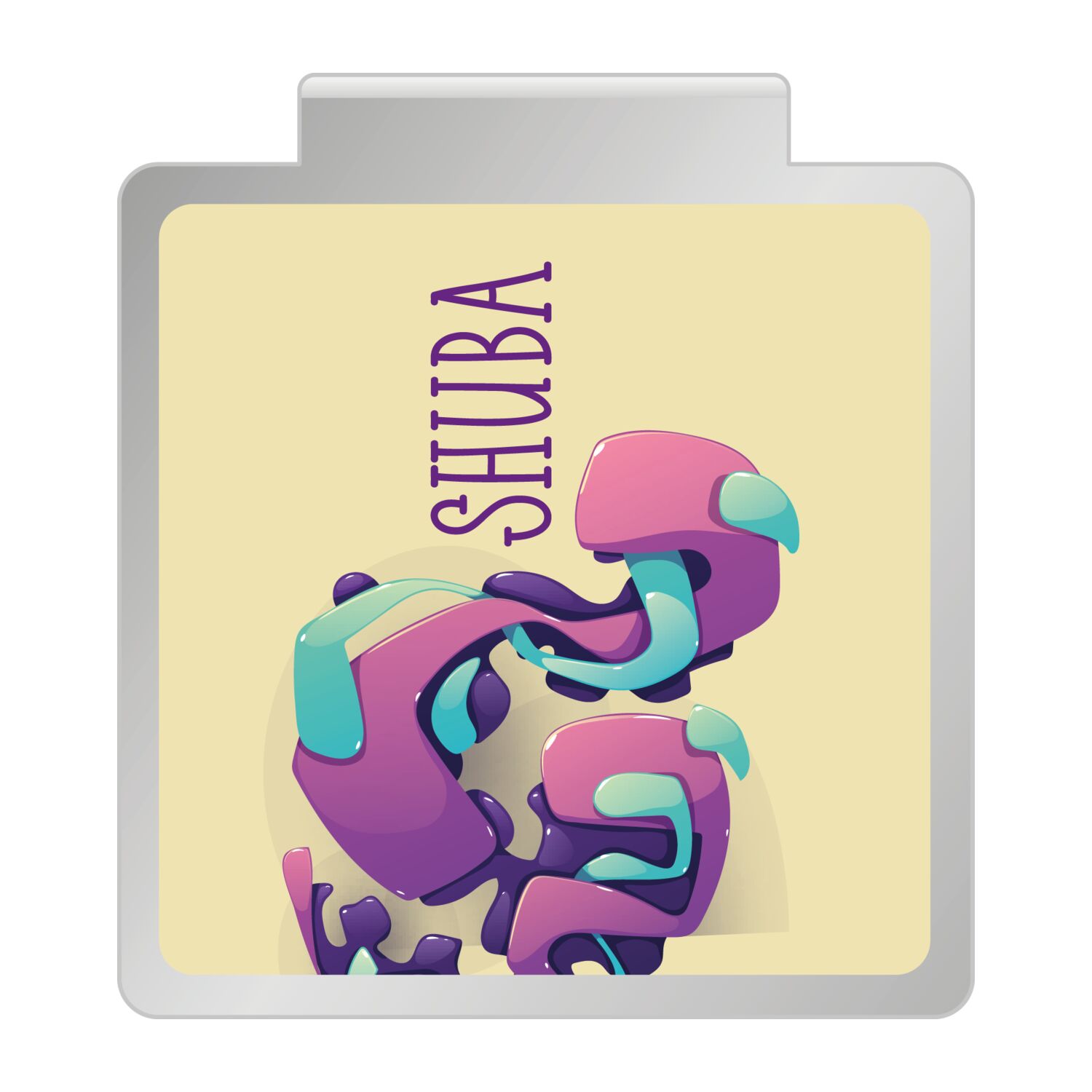 Mehrweg-Büroklammer Shape Clip, 9 Varianten, ideal für das Zusammenhalten von Dokumenten, bis zu 18 Seiten Klemmkraft