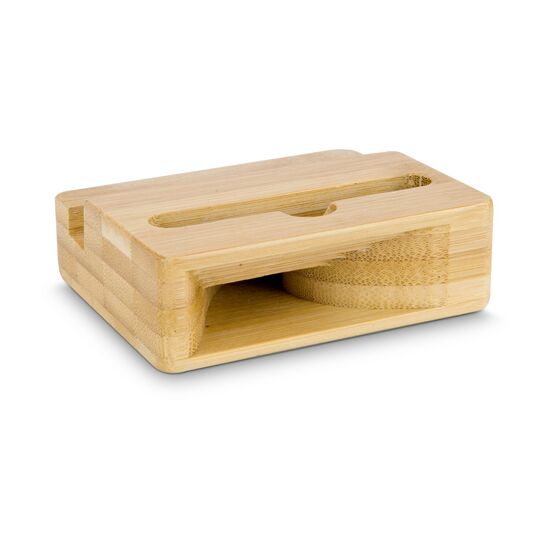 Halterung für alle gängigen Smartphones & Tablets, inklusive Audio-Verstärkerfunktion für den Smartphone Lautsprecher