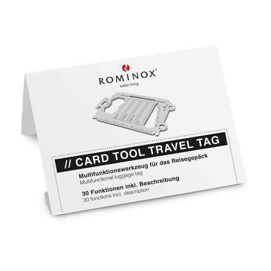 ROMINOX® Card Tool // Travel Tag - 30 Funktionen