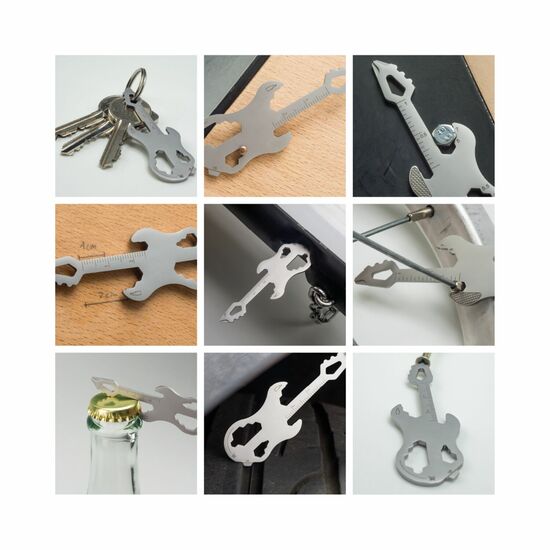 ROMINOX® Key Tool // Guitar - 19 Funktionen