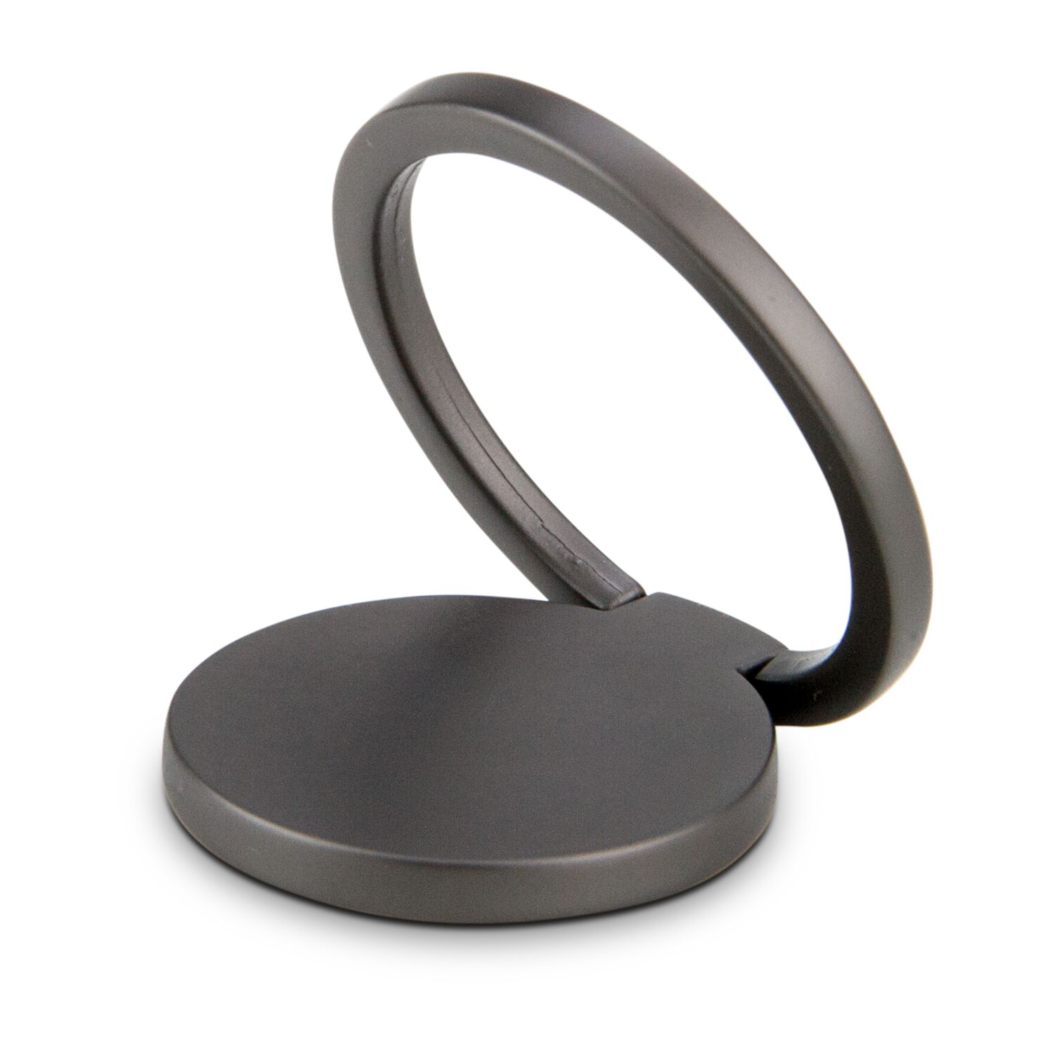 3in1 Handy Ring inkl. Verpackung: Fingerhalterung, Ständer für Smartphones, Aufsatz für magnetische Autohalterung (Metall)