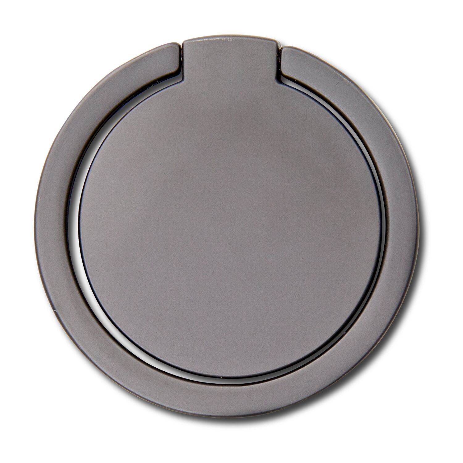 3in1 Handy Ring inkl. Verpackung: Fingerhalterung, Ständer für Smartphones, Aufsatz für magnetische Autohalterung (Metall)