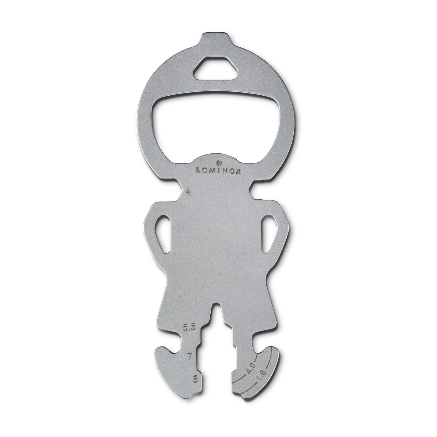 Multifunktionaler Einkaufswagenlöser für den Schlüsselbund mit 12 Funktionen: Edelstahl Multitool inkl. Funktionsbeschreibung