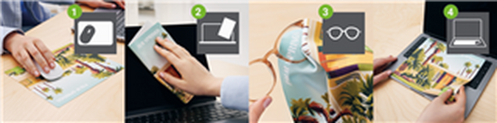 rPET GripCleaner® 4in1 Mousepad