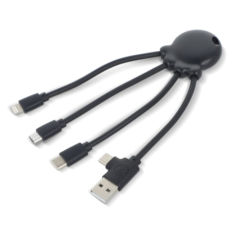 4009| Xoopar Eco Octopus Ladekabel Ocean Bound Plastic